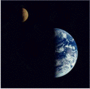 Earth and Moon